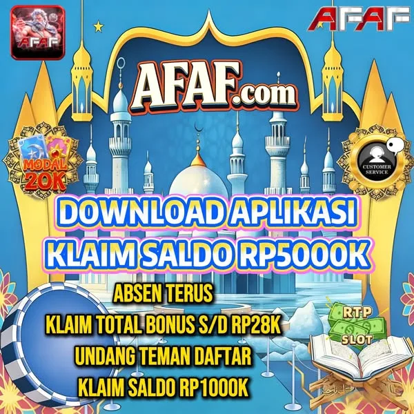 AFAF 2026 Slot Gacor RTP Tinggi