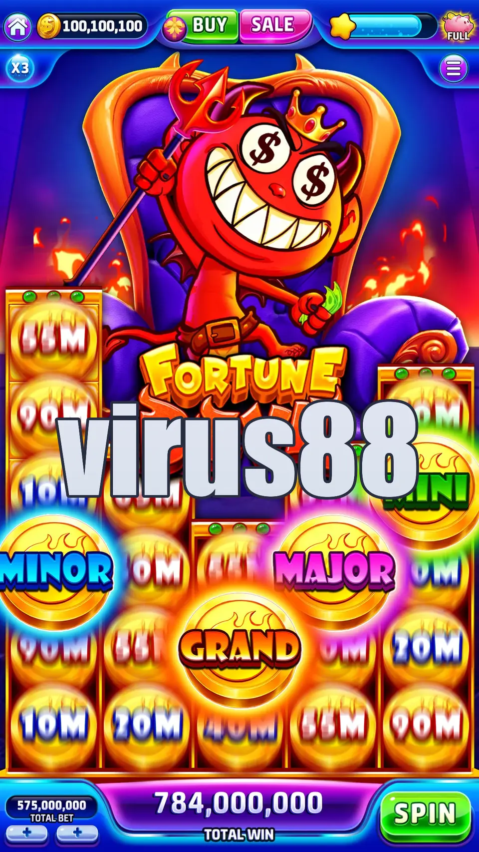 virus88 Tangkapan Layar - APK Resmi